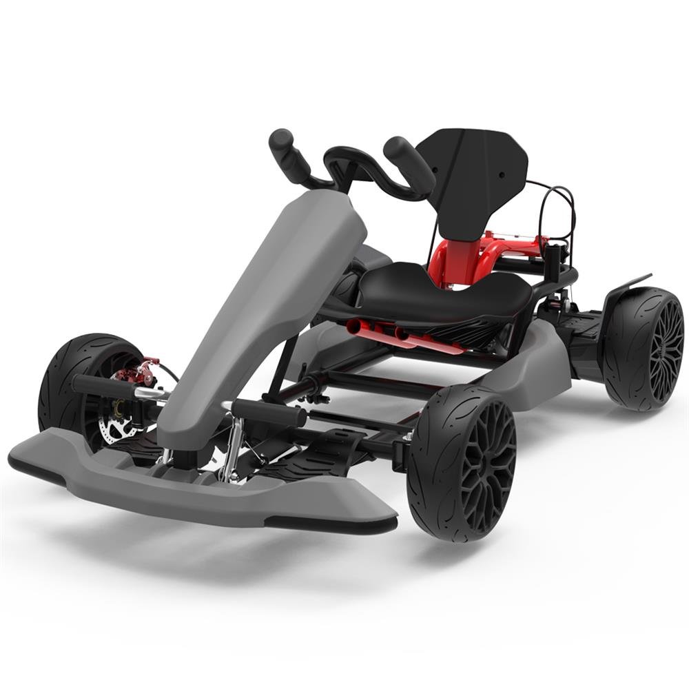 Hoverkart Pro Drop Cinza + Hoverboard Drop Pro Preto