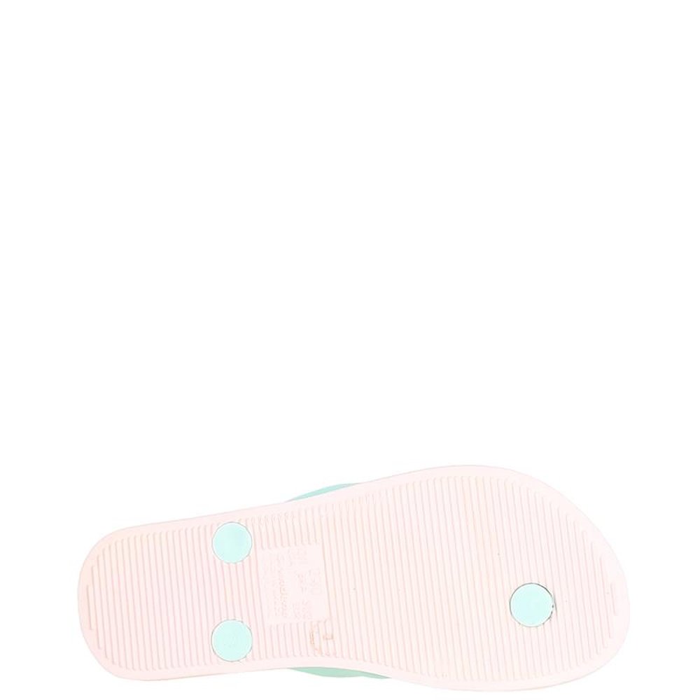Chinelo Infantil Barbie 25729 Verde-Agua - Rosa - Grade com 12 pares