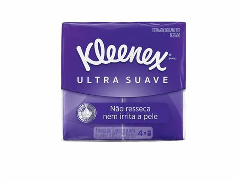 Lenco Papel Kleenex Ultrasoft Caixa Com 36