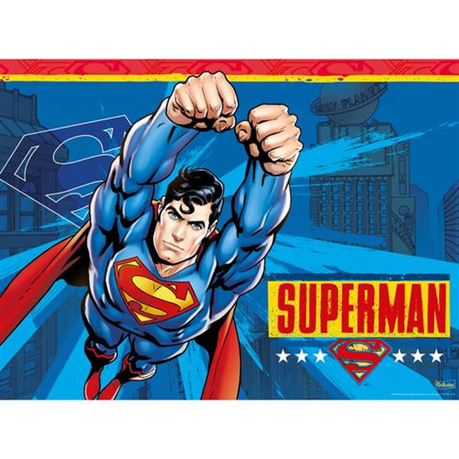 Painel Decorativo Em Tnt Superman Geek