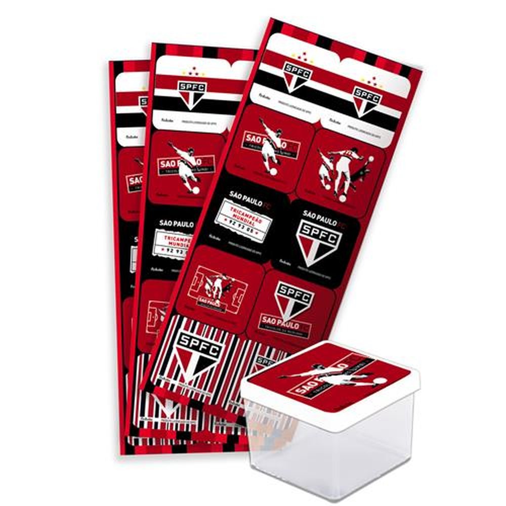 Adesivo Retangular Sao Paulo