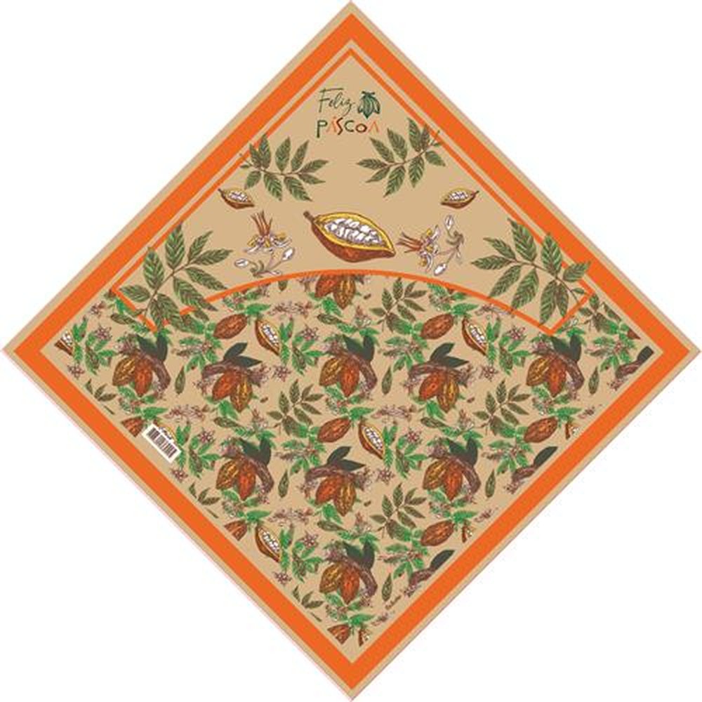 Saco Poli Express Para Ovos 34Cmx34Cm Pascoa Tropical