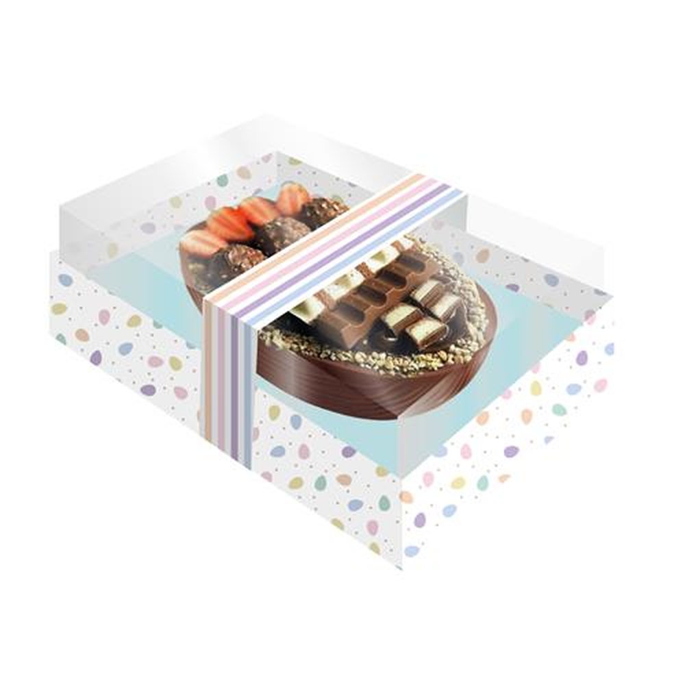 Caixa Ovo Tampa Transparente M Petit Sweet