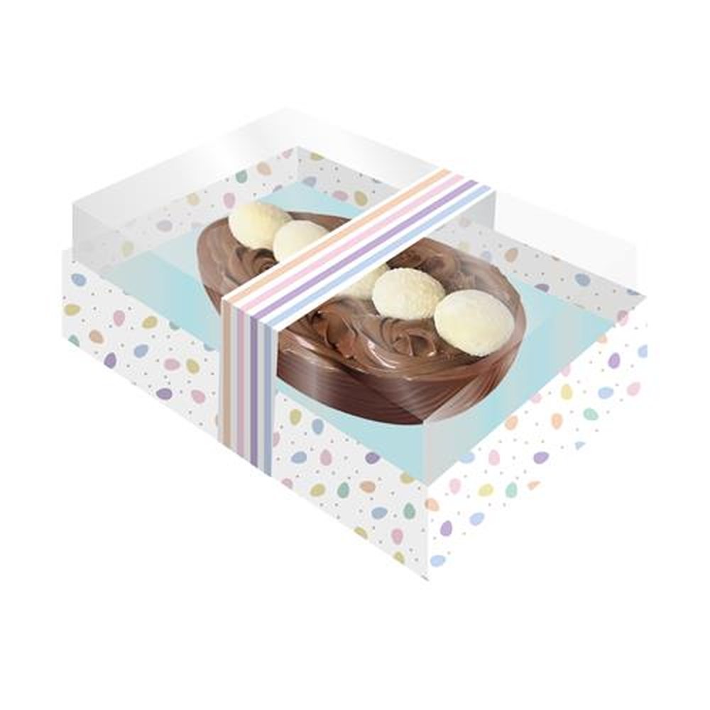 Caixa Ovo Tampa Transparente G Petit Sweet