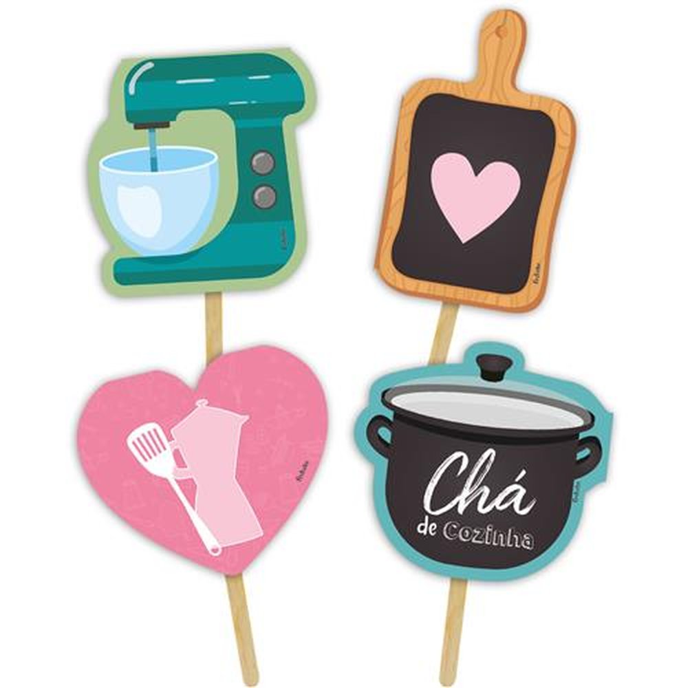 Bandeirinhas Especiais Para Doces Cha De Cozinha