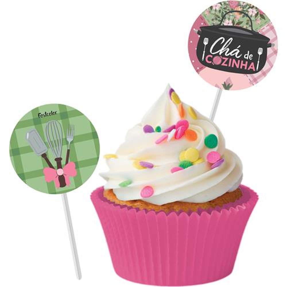 Bandeirinha Para Docinhos Cha De Cozinha
