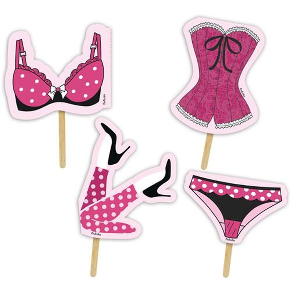 Bandeirinhas Especiais Para Docinhos Cha Lingerie