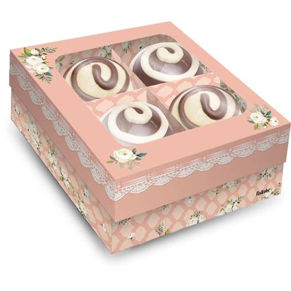 Caixa 4 Bombons Romantic