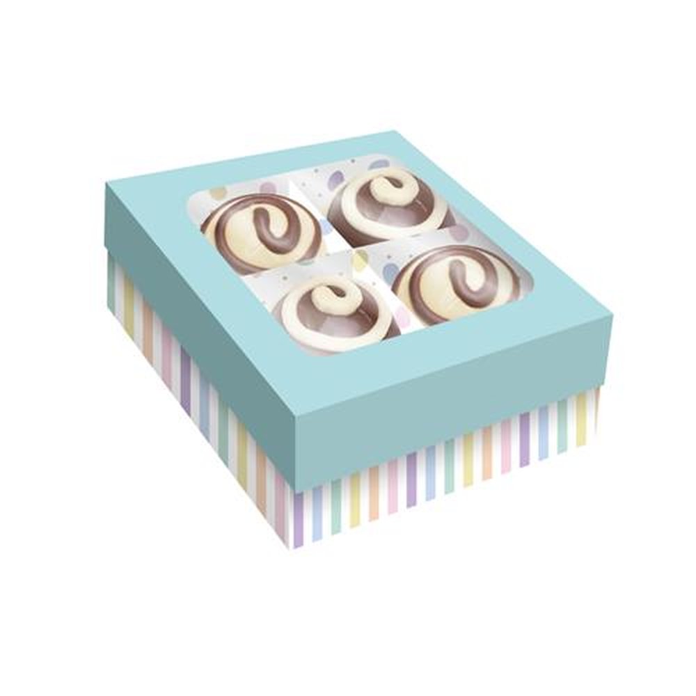 Caixa 4 Bombons Sweet Azul