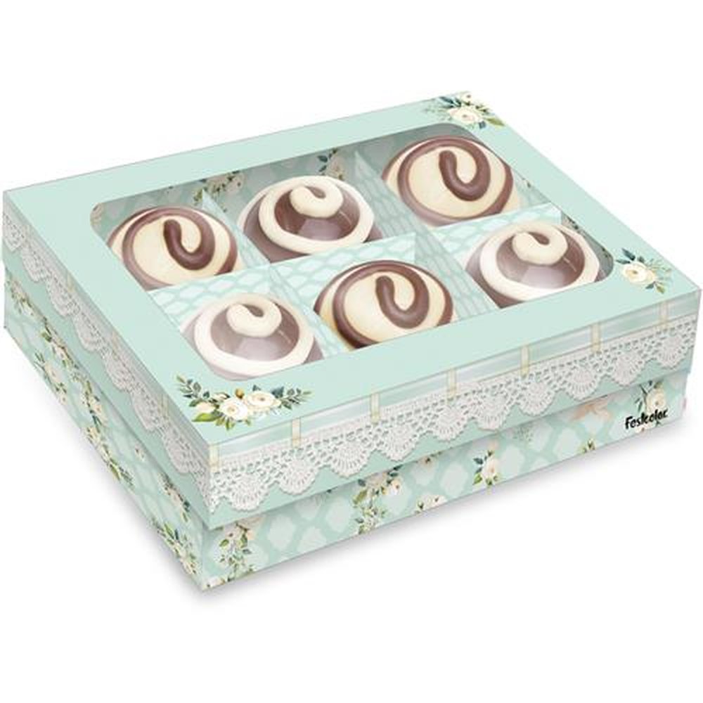 Caixa 6 Bombons Romantic