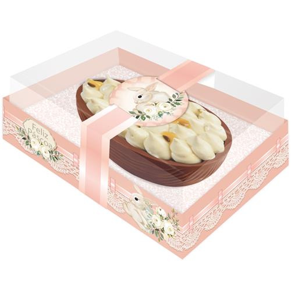 Caixa Ovo 3 Em 1 Tampa Transparente P Romantic