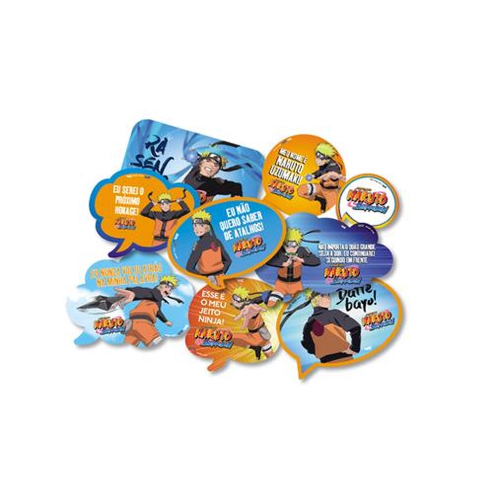 Kit Placas Naruto