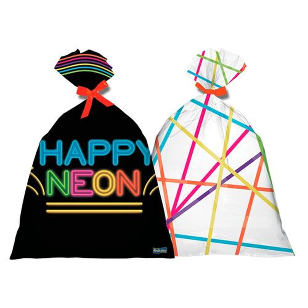 Sacola Plastica Neon