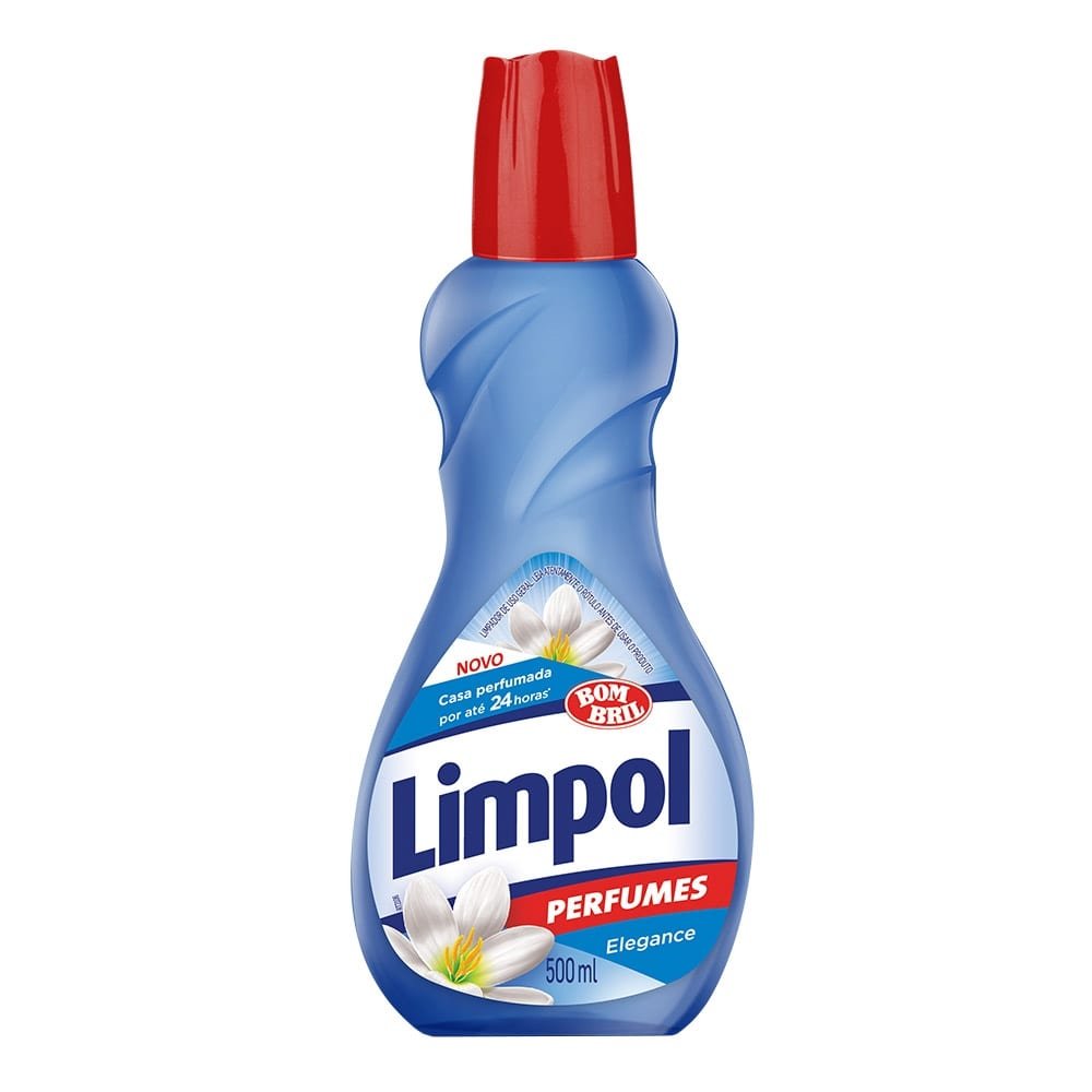 Limpador Perfumado Limpol 500ml Azul