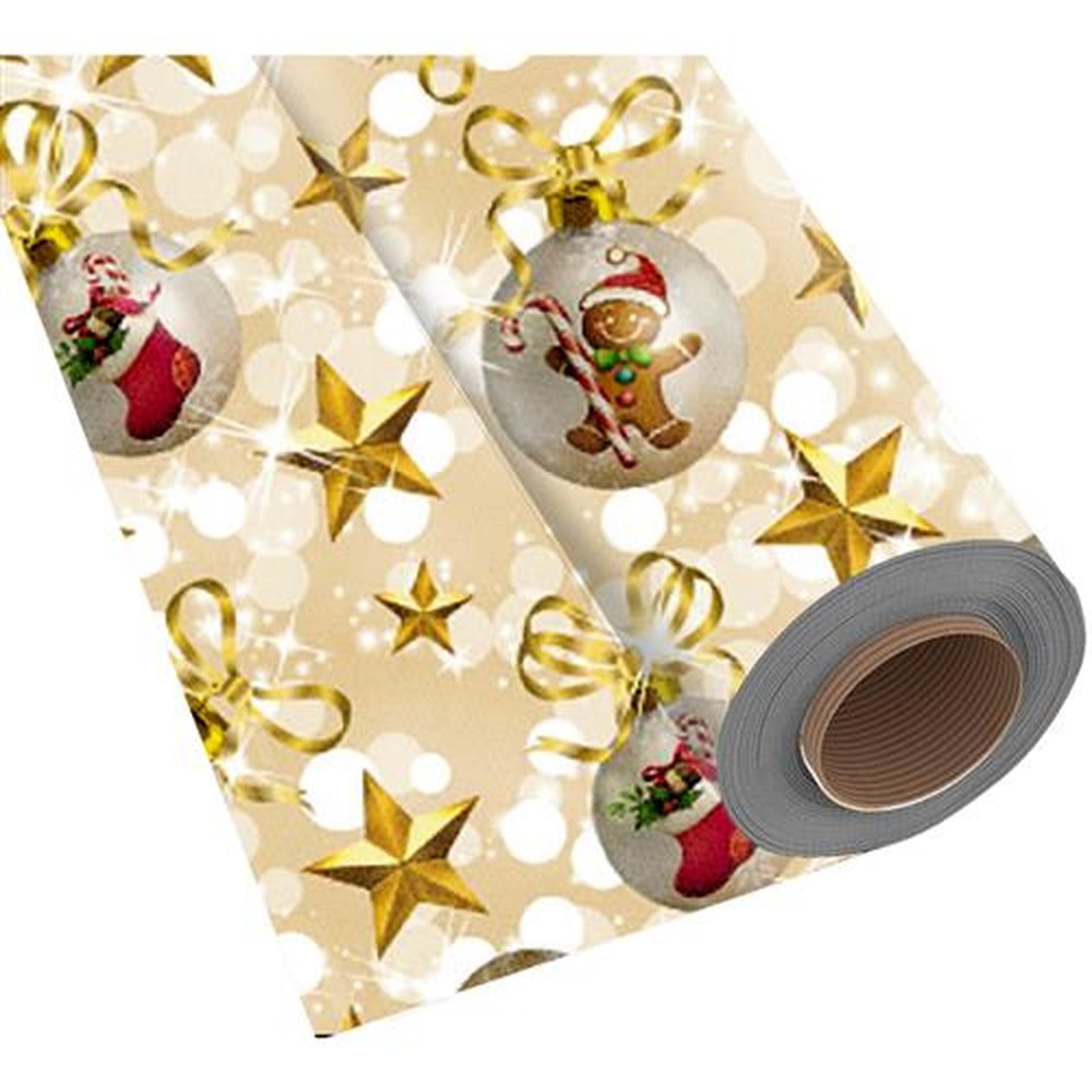 Tnt Estampado Natal Gold