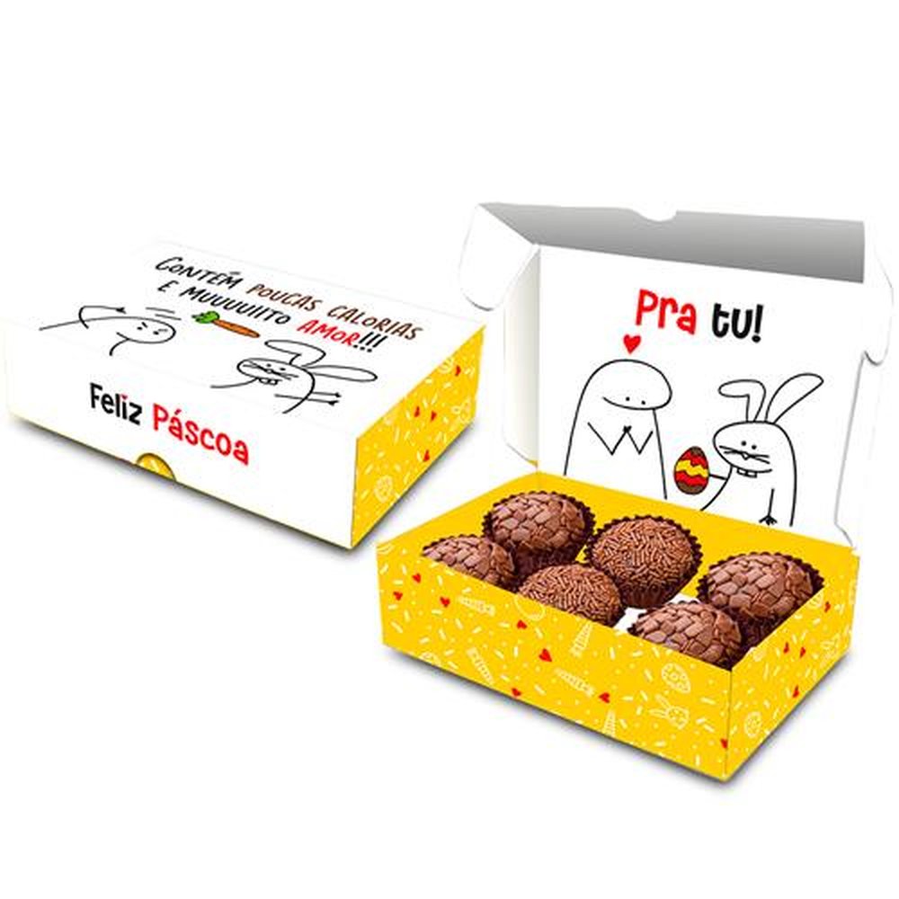Caixa 6 Doces Pascoa Flork