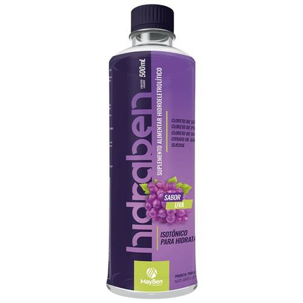 Isotônico Uva Reidratante Hidraben 500 Ml Mayben | Martins Atacado
