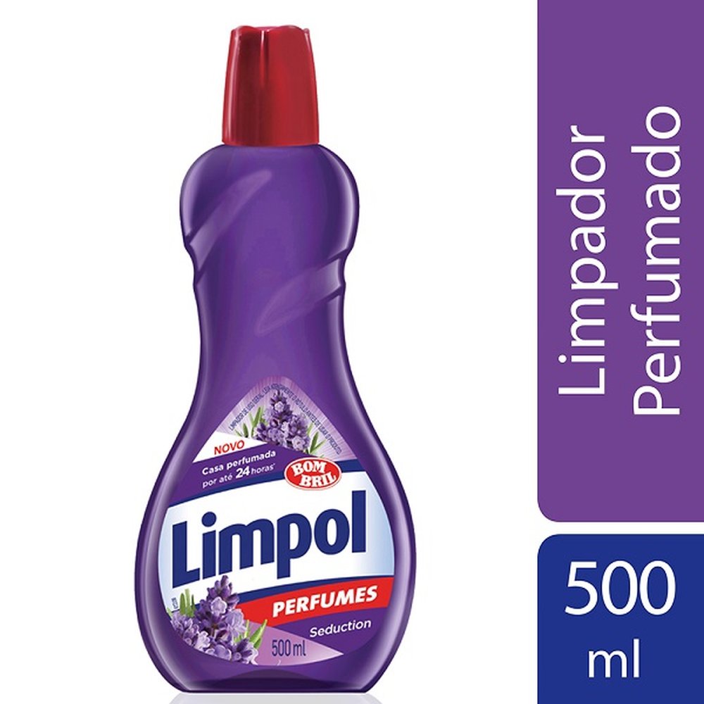Limpador Perfumado Limpol 500ml Roxo
