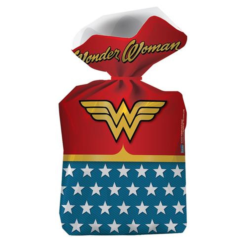 Sacola Plastica Mulher Maravilha
