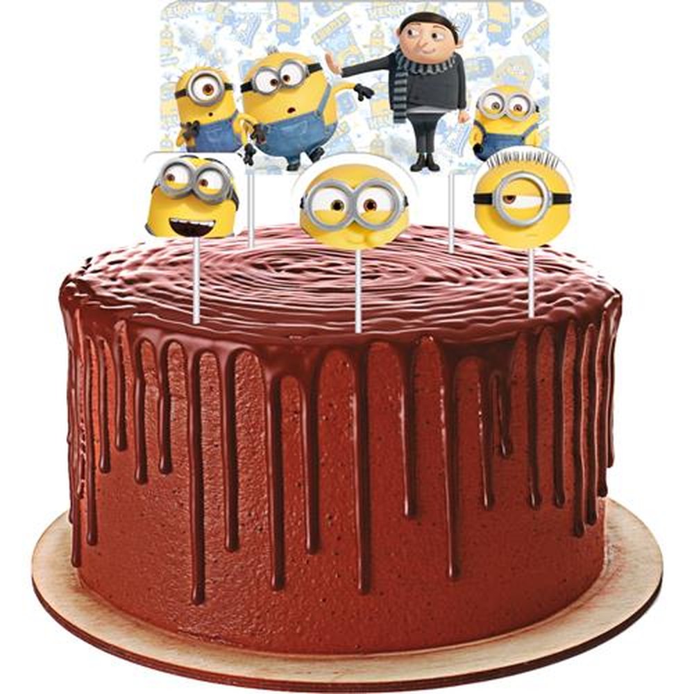 Topper Para Bolo Minions 2