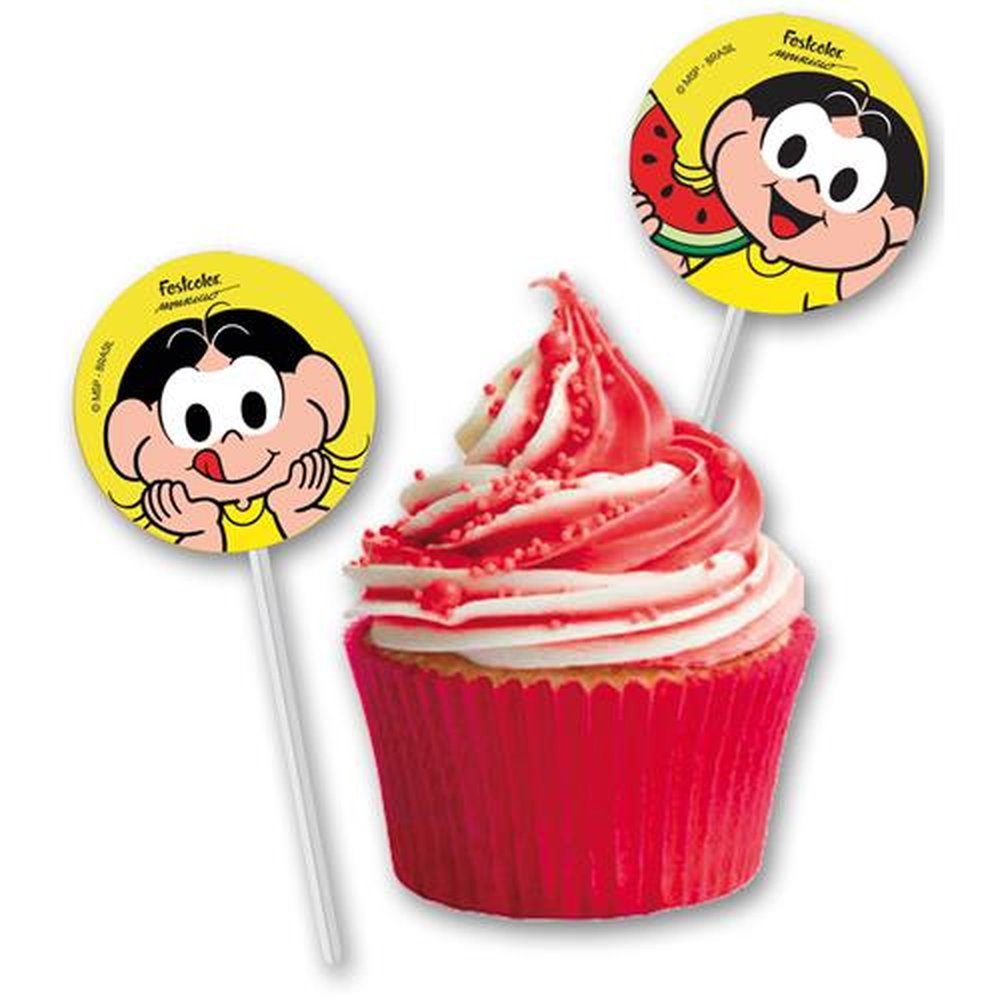 Bandeirinha Para Docinhos Magali Melancia