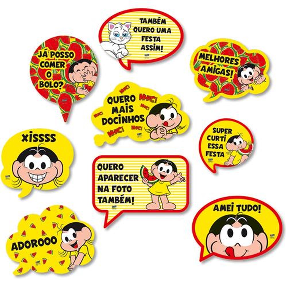 Kit Placas Magali Melancia