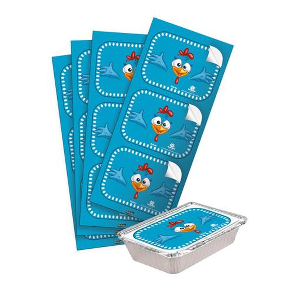 Adesivo Retangular Galinha Pintadinha