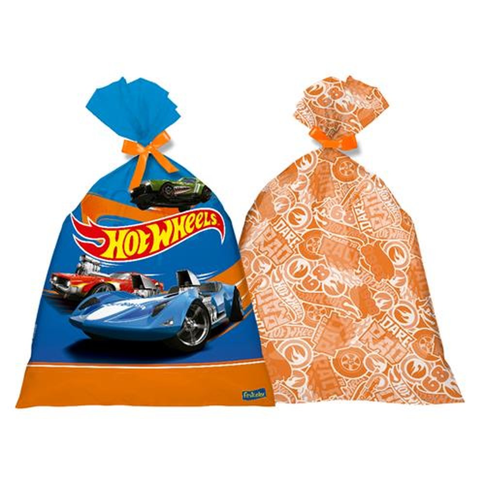 Sacola Plastica Hot Wheels