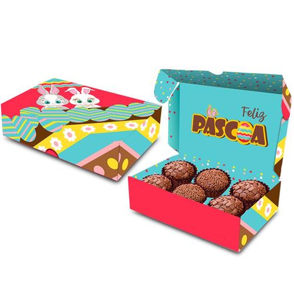 Caixa 6 Doces Coelhinho