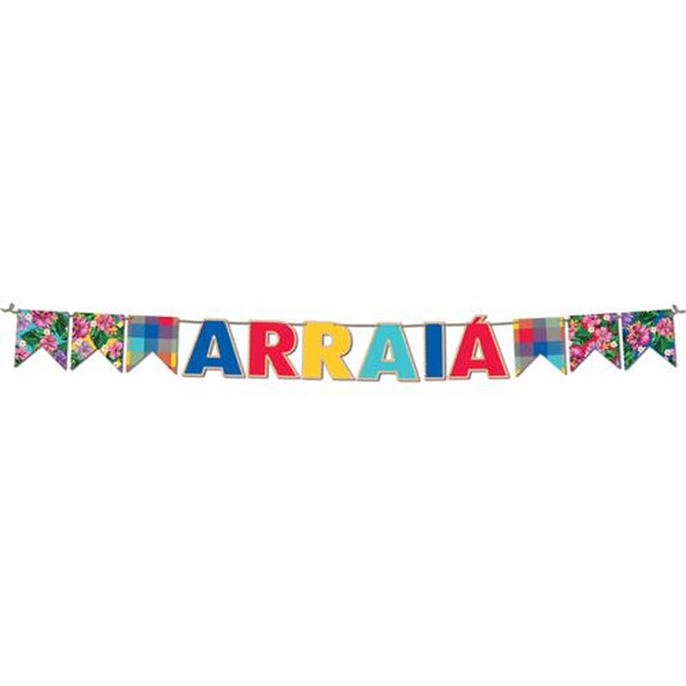 Faixa Decorativa Arraia Festa Junina Tradicional