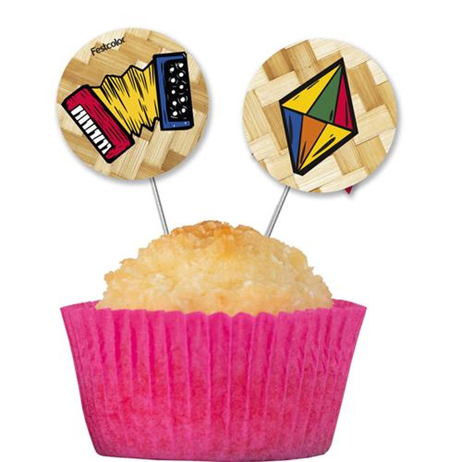 Bandeirinha Para Docinhos Festa Junina Sertao