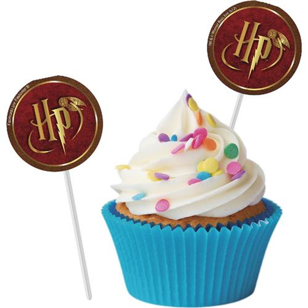 Bandeirinha Para Docinhos Harry Potter