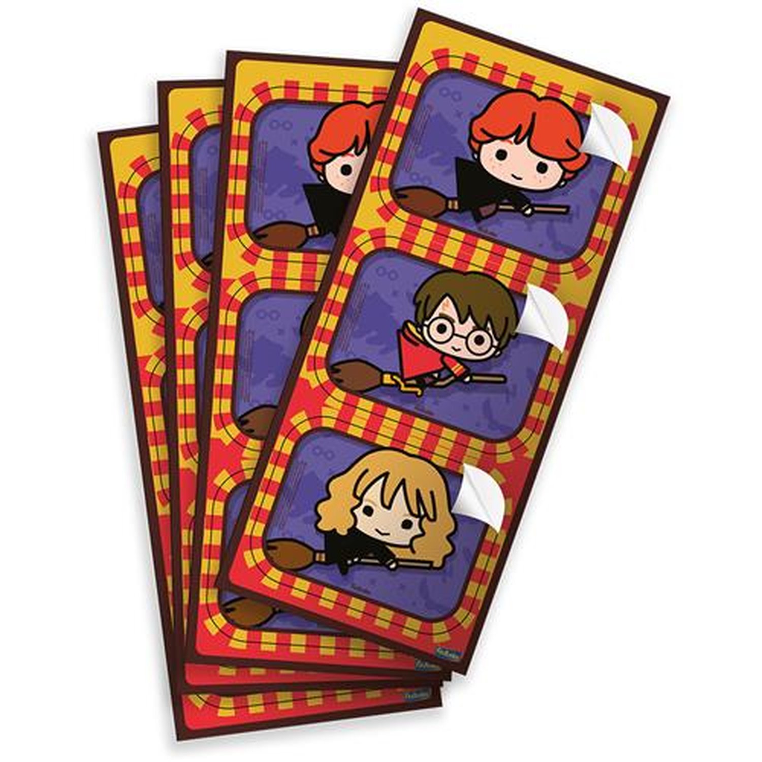 Adesivo Retangular Harry Potter Kids
