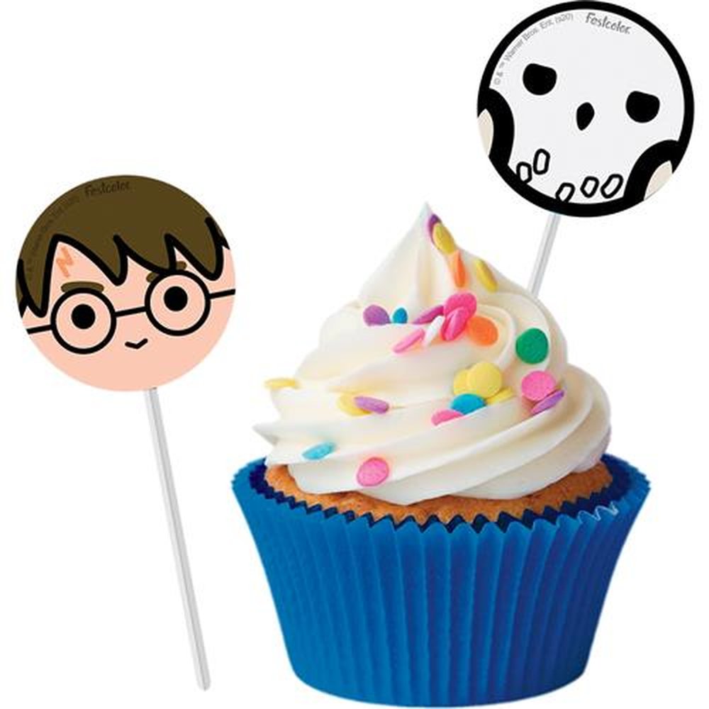 Bandeirinha Para Docinhos Harry Potter Kids