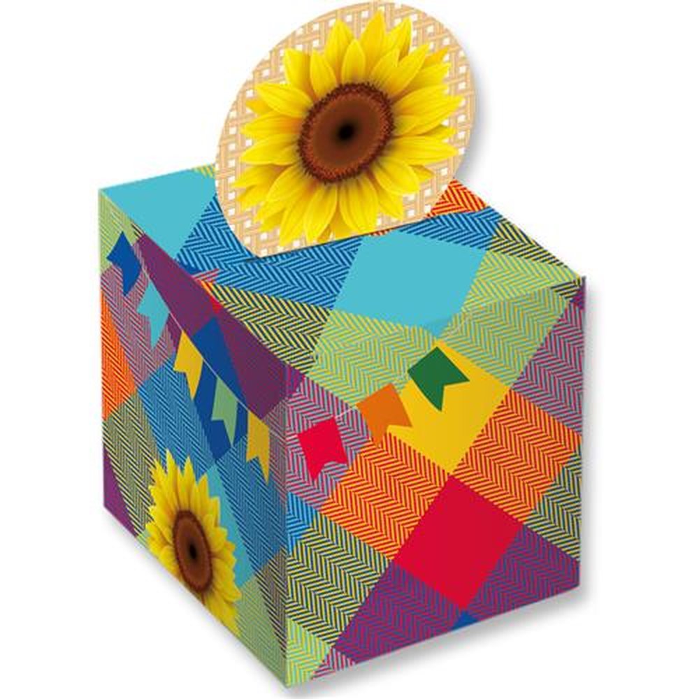 Caixa Pop Up Festa Junina Tradicional