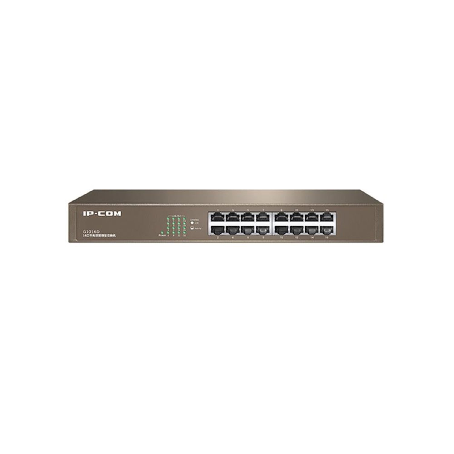 Switch 16 Portas Ip-Com G1016d - 16 Portas Gigabit