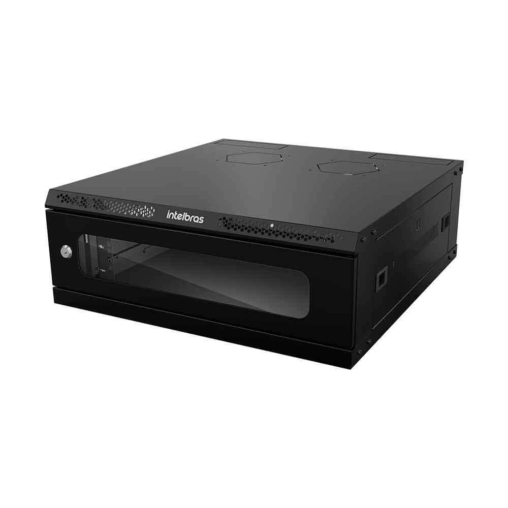 Mini Rack Intelbras 19´´ Desmontavel de Parede 3U x 470mm