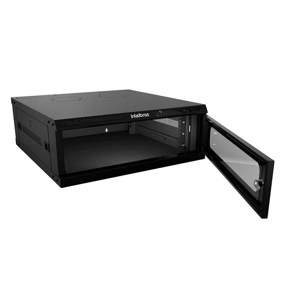 Mini Rack Intelbras 19´´ Desmontavel de Parede 3U x 470mm