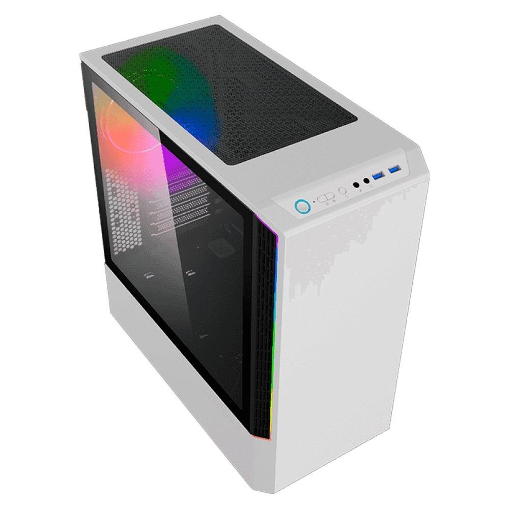 Gabinete Gamer Gamemax Panda Eco Branco