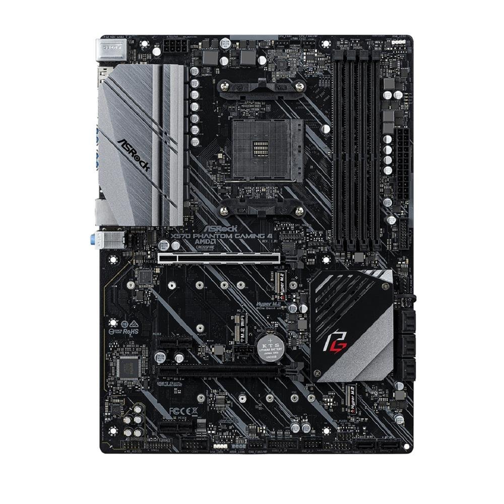 Placa Mãe Asrock X570 Phantom Gaming 4 Amd Am4 Atx Ddr4