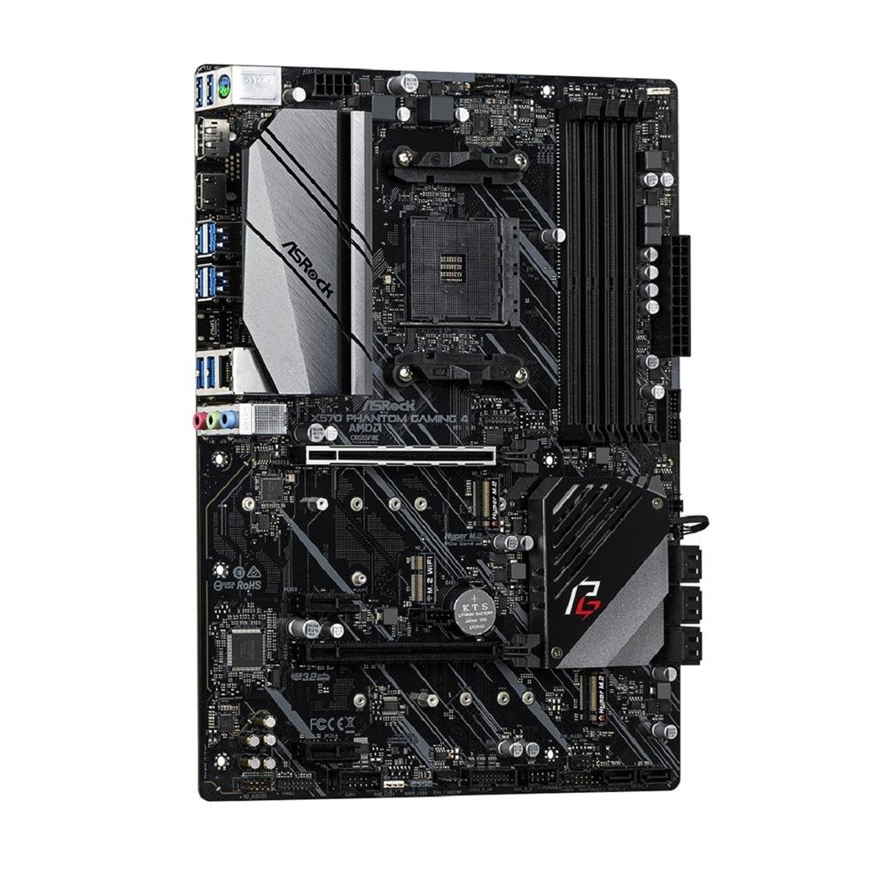 Placa Mãe Asrock X570 Phantom Gaming 4 Amd Am4 Atx Ddr4