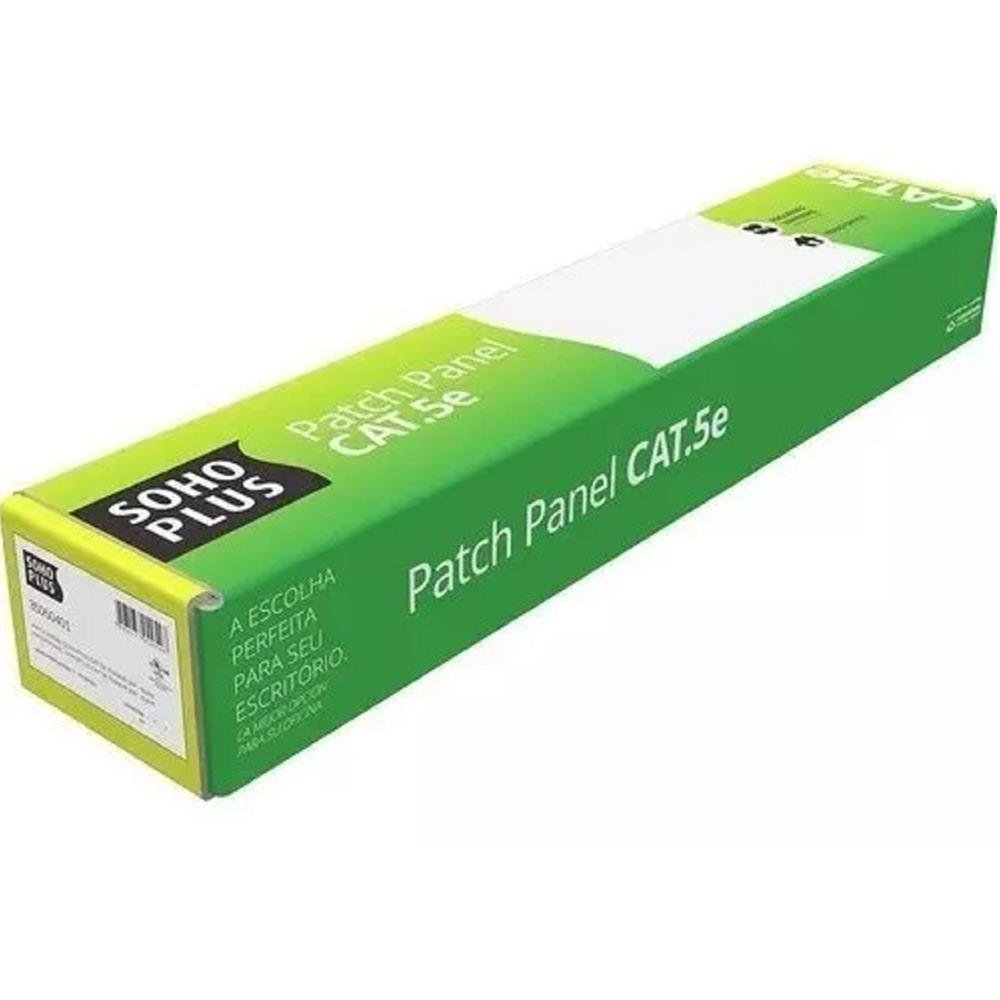 Patch Panel Sohoplus Cat5e 24p T568a/b