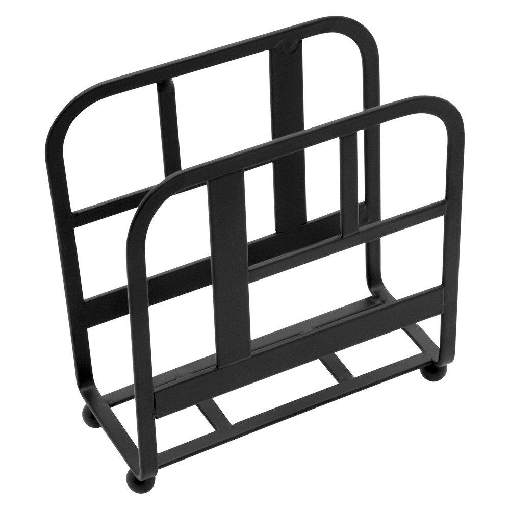 Porta Guardanapos de Inox na Cor Preta Mimo Style