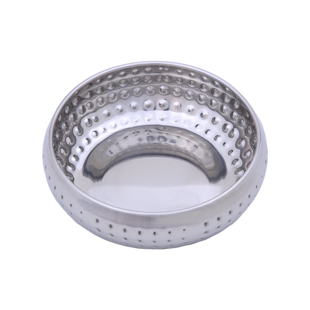 Saladeira Inox Martelado 14cm Inox Mimo Style