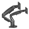 Suporte Mesa ELG Articulado F160N Pistão Gás para 2 Monitor 17 A 35"