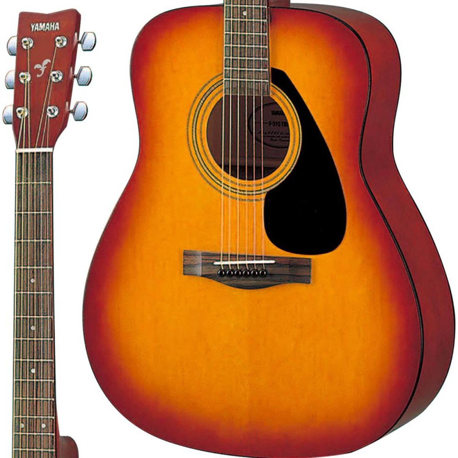 Kit De Violão Acústico Yamaha F310p Tbs + Capa + Acessórios Un.Venda: Pc/1