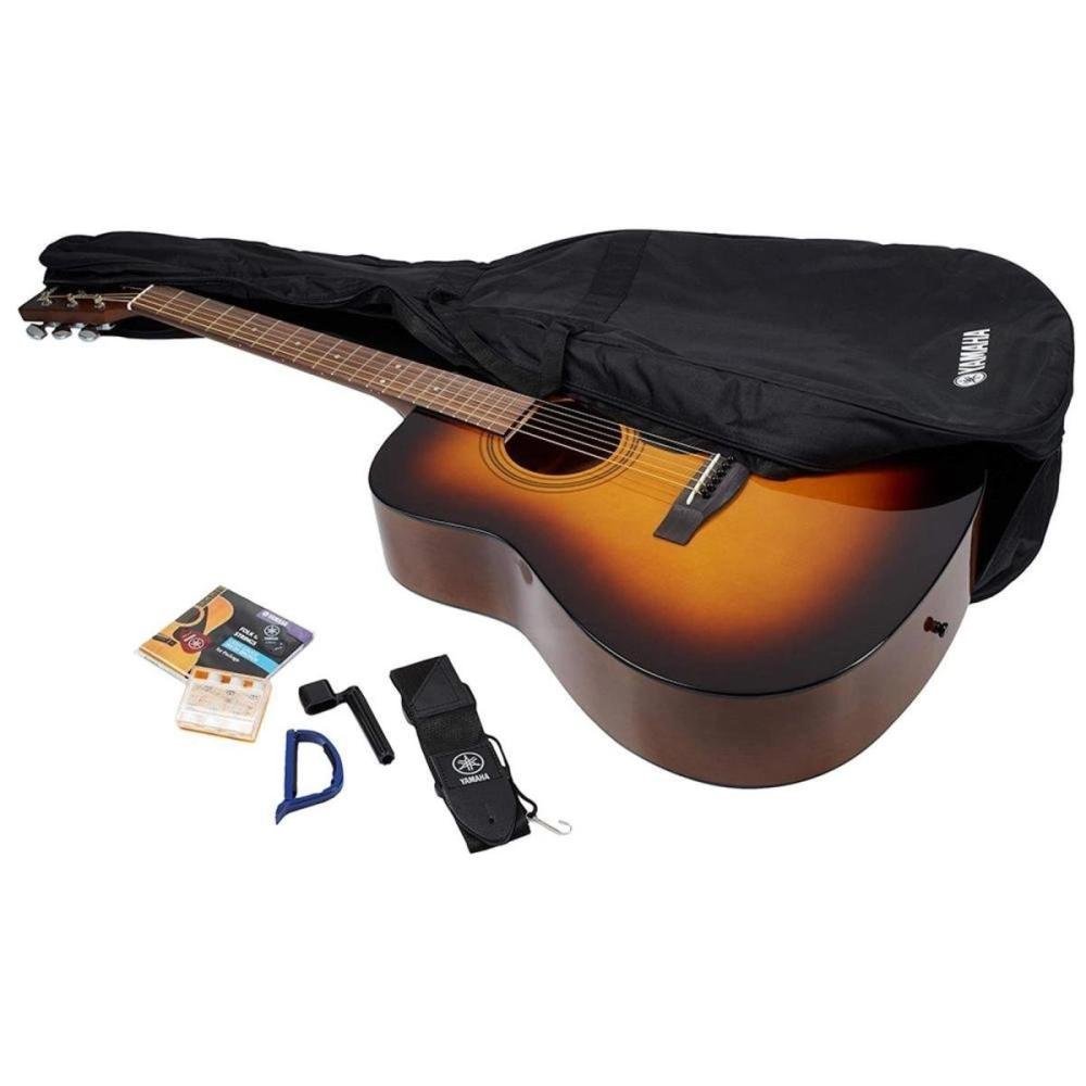 Kit Violão Acústico Yamaha F310P Tobacco Brown Sunburst + Capa + Acessórios Un.Venda: PC/1