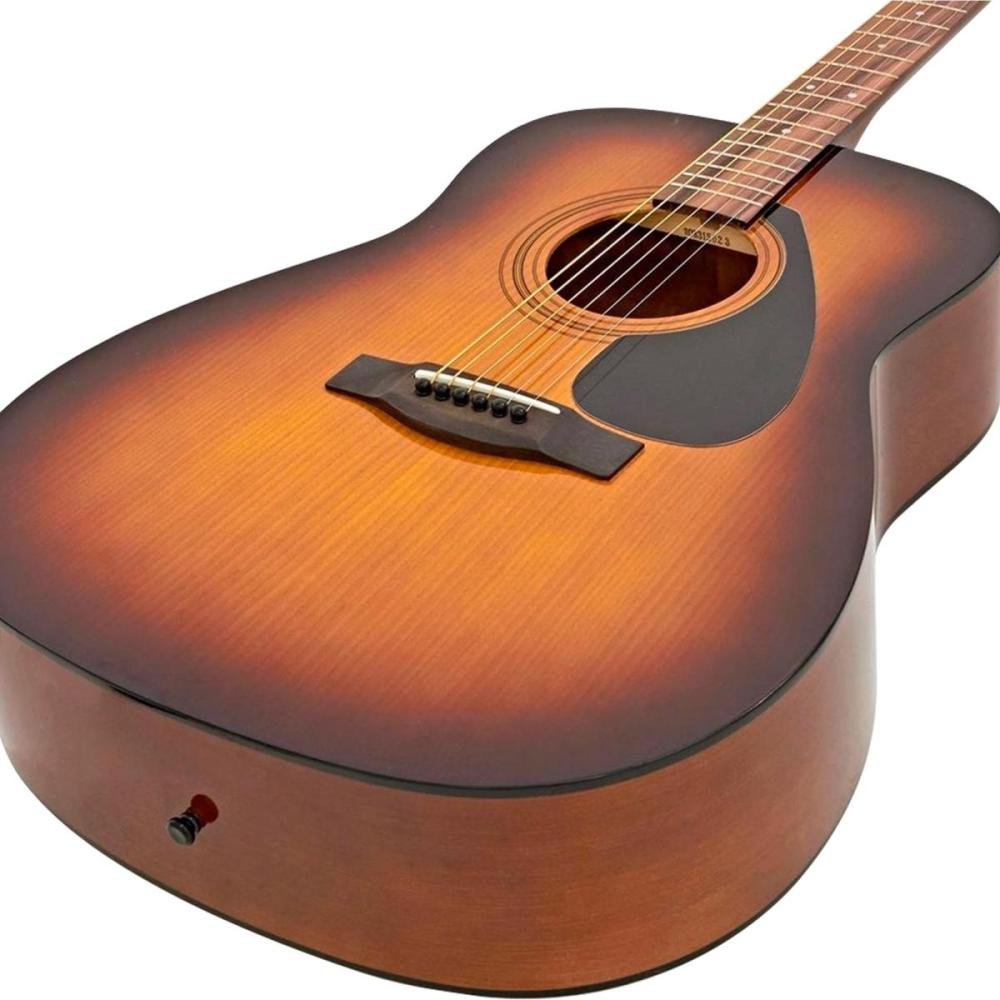 Kit Violão Acústico Yamaha F310P Tobacco Brown Sunburst + Capa + Acessórios Un.Venda: PC/1