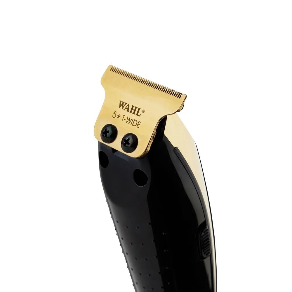 Máquina De Acabamento Wahl Detailer Gold Cordless - 3 Pentes, Bivolt