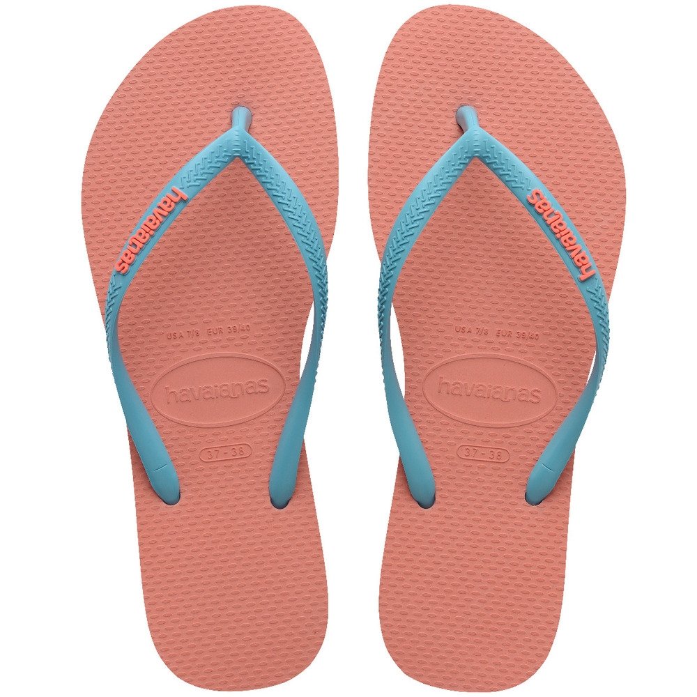 Havaianas Slim Logo Pop-Up Rosa Peach 37/8